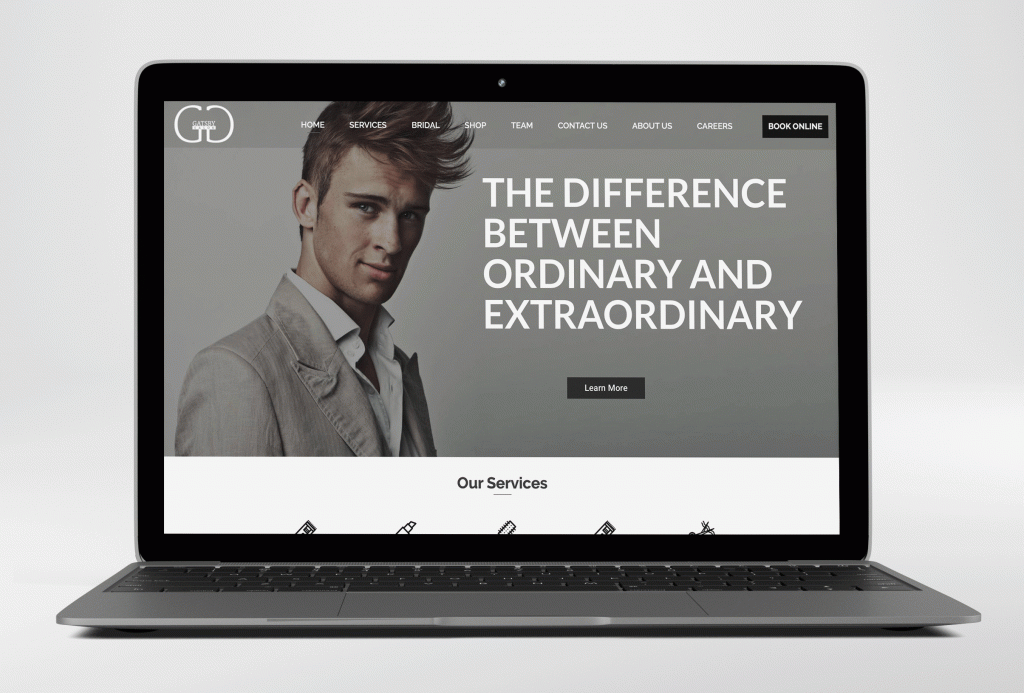 web design gatsbysalon